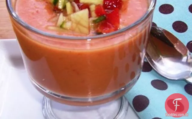 Sopa De Gaspacho (Sopa Espanhola Fria)