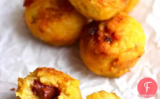 Bolas de banana Maduras (Buñuelos de Plátano Maduro)
