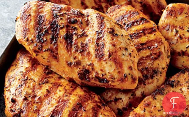 Peitos De Frango Com Limão E Orégano