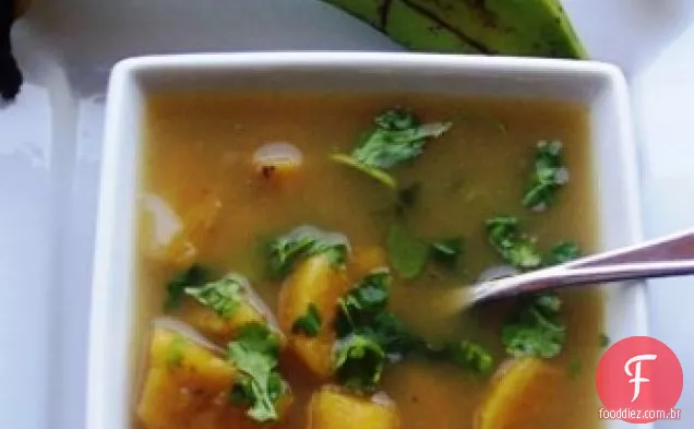 Sopa de banana (Sopa de Plátano)