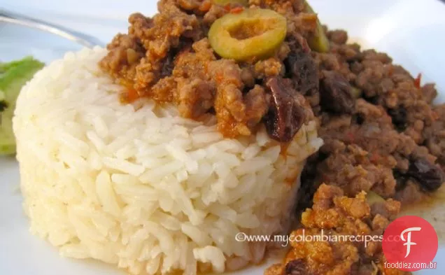 Picadillo Cubano (Prato De Carne Moída Cubana)