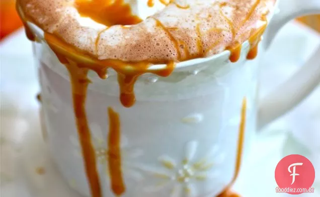 Chocolate con Arequipe (Dulce De Leche chocolate quente)