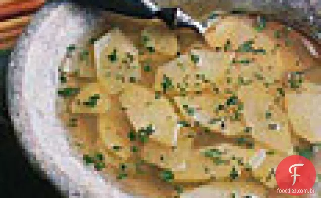 Sopa de Chayote com capim-limão e gengibre