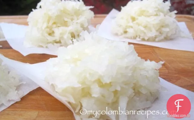 Cocadas Blancas (Doces De Coco Estilo Colombiano)