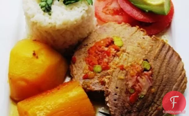 Carne recheada (Carne o Posta Rellena)
