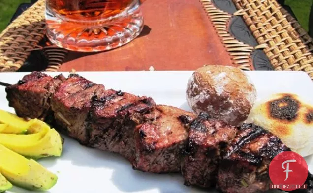 Espetos de carne bovina (Chuzos de Res)