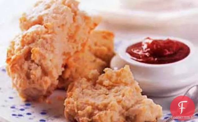 Biscoitos Com Gotas De Creme