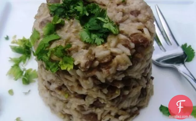 Arroz com coco e lentilhas (Arroz com Coco e lentilhas)
