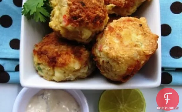 Bolas de peixe ao estilo colombiano (Albóndigas de Pescado)