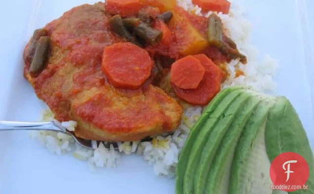 Estofado de Cerdo (ensopado de porco)