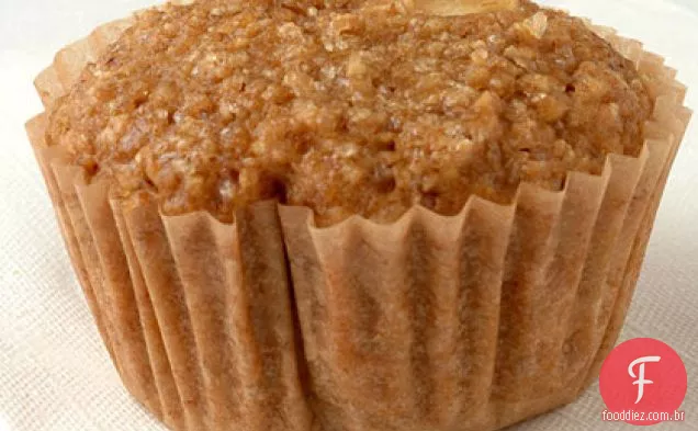 Muffins De Farelo De Maçã Duplo