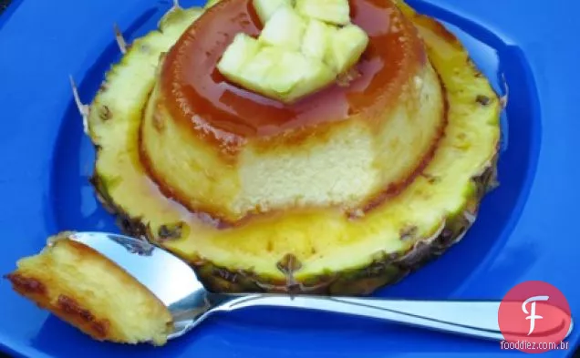Pineapple Flan (Flan de Piña)