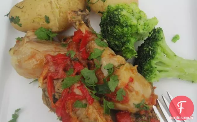 Pollo a la Llanera (frango ao estilo Llanera)