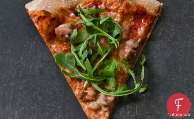 Pizza De Salsicha De Peru Picante (A Torta Power-Up)