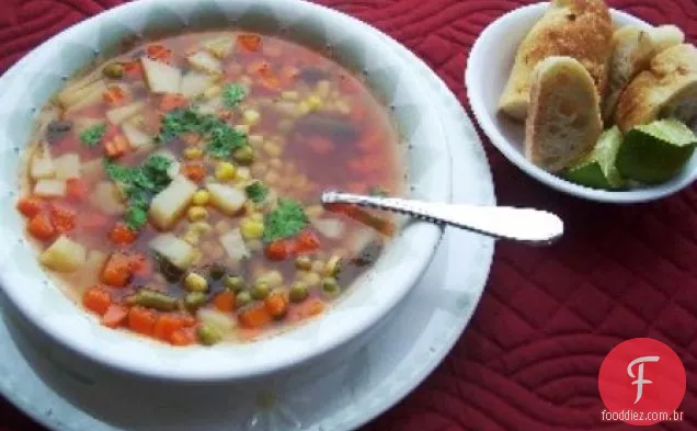 SOPA DE LEGUMES (SOPA DE VERDURAS)