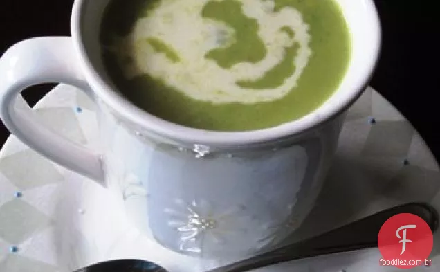 Brócolis-Sopa De Queijo