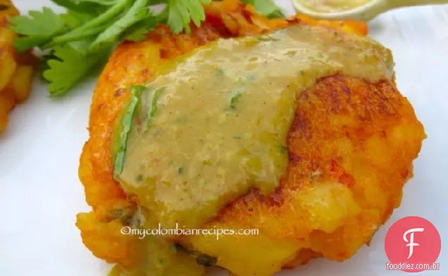 Lapingachos (Bolos De Batata Ao Estilo Colombiano)