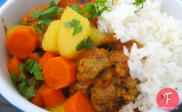 Estofado de Albóndigas (ensopado de Almôndega)