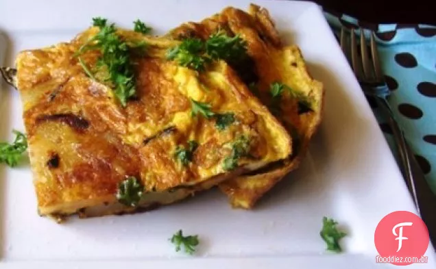 OMELETE ESPANHOL (TORTILLA ESPANOLA)