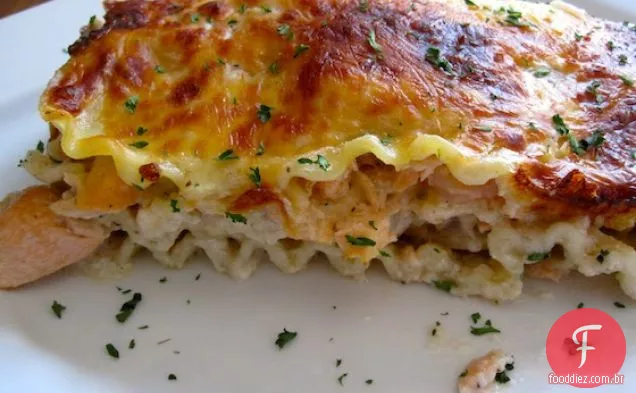 Lasanha De Frutos Do Mar (Lasaña Marinera)