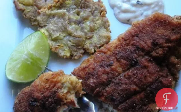 Peixe-gato empanado (Bagre Apanado o a la Milanesa)