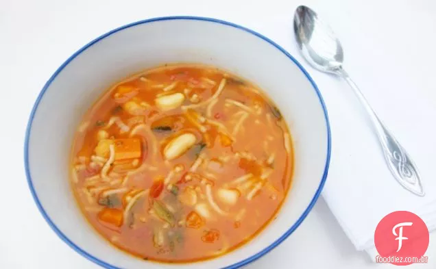 5: 2 Dieta - Sopa Minestrone