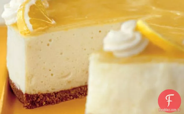 Bolo De Mousse De Coalhada De Limão