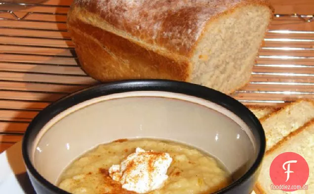 Sopa Fresca De Gengibre E Pastinaga