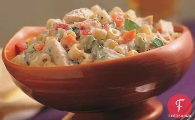 Salada de macarrão Confetti com frango