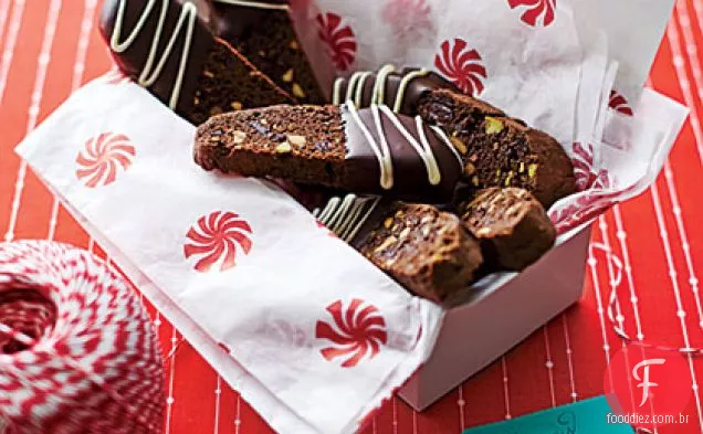 Chocolate-Pistache - Cereja Biscotti