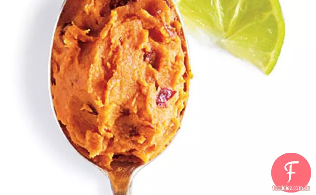 Chipotle-Limão Purê De Batata Doce