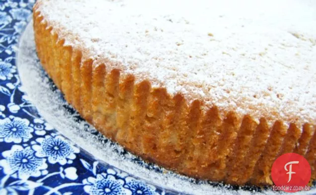 Bolo De Baunilha Vegano
