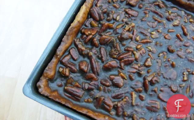 Maple Pecan Sticky Bars