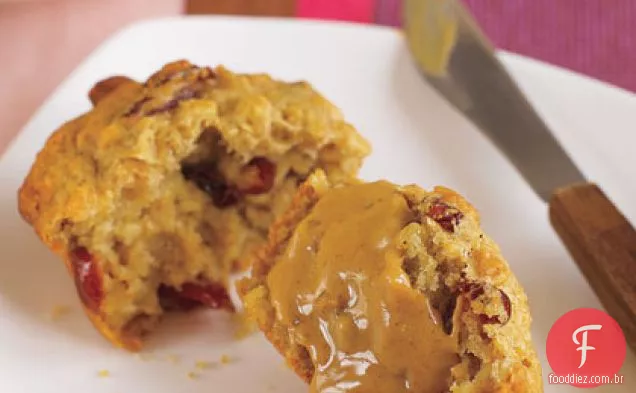 Oatmeal-Cranberry Muffins