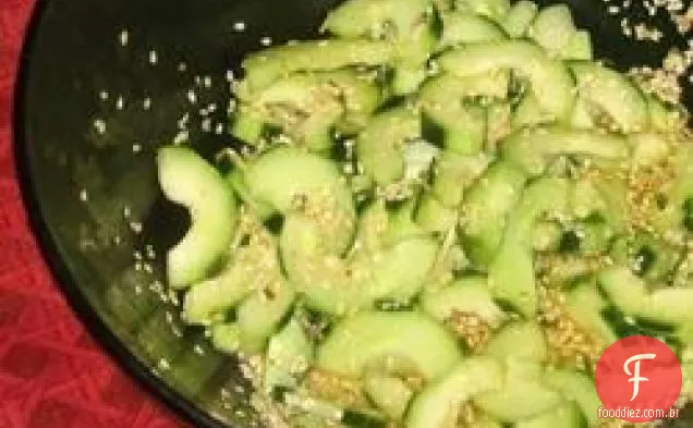 Picante Coreano Pimenta Vermelha Pepinos