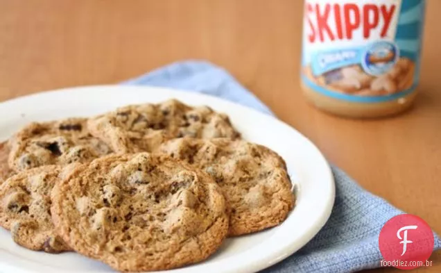 Biscoitos De Manteiga De Amendoim Sem Ovo Sem Farinha