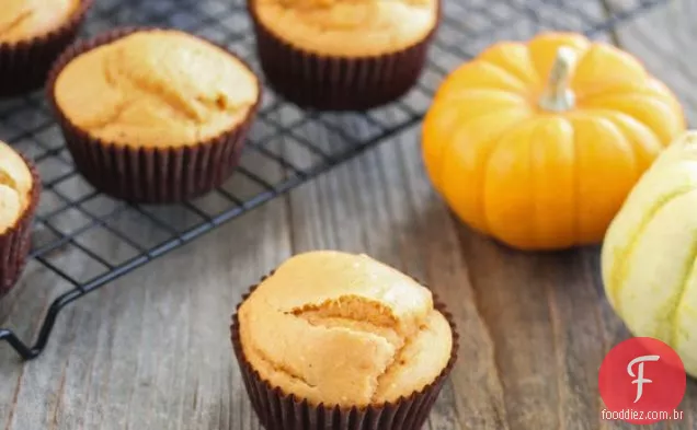 4 Ingredientes Muffins De Abóbora