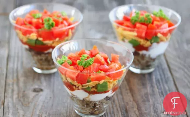 Bacias Saudáveis Do Arroz De 7 Camadas
