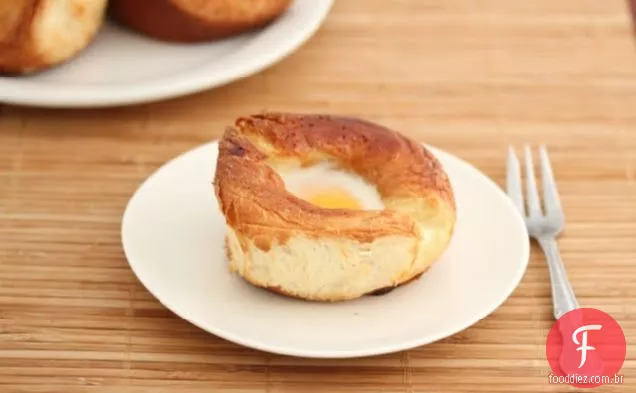 Ovos em pãezinhos