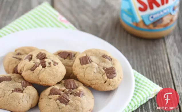 Biscoitos Fáceis De Manteiga De Amendoim