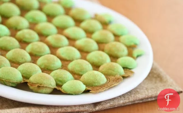 Pandan Egg Puffs