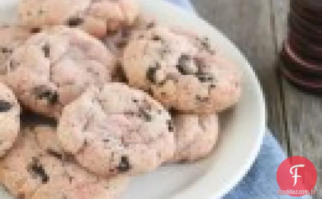 Biscoitos de baga e biscoitos de Creme