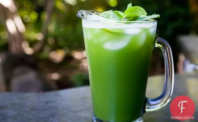 Pepino Lima Hortelã Água Fresca