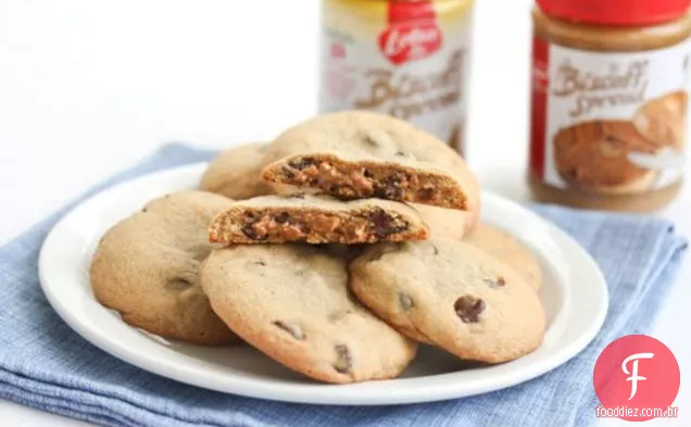 Biscoitos Bicoff Recheados Dobrados