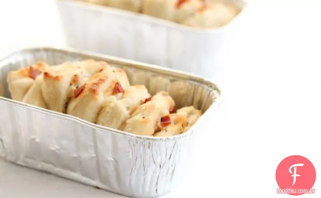 Mini pizza separar pães
