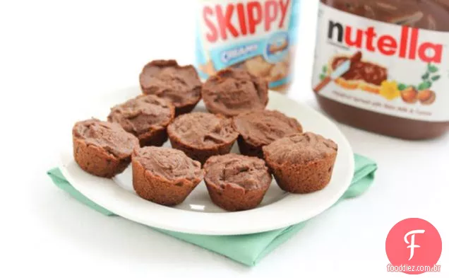 Quatro Ingredientes Nutella Manteiga De Amendoim Bolos