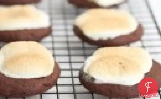 Biscoitos de chocolate quente