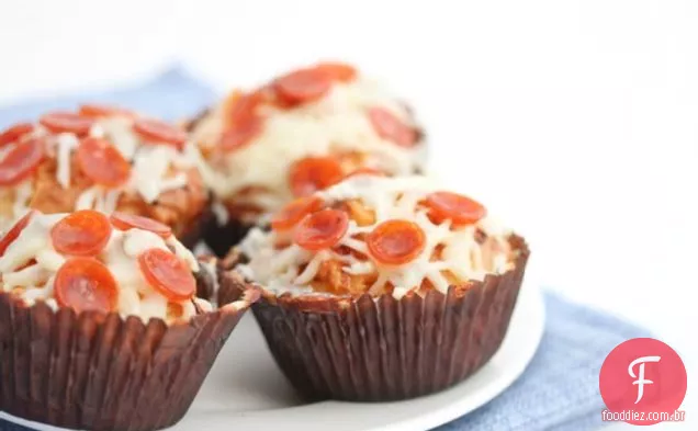 Pizza cupcakes
