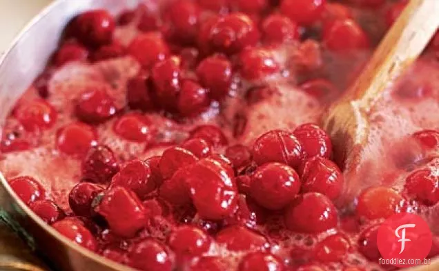 Molho de Cranberry com cidra de maçã
