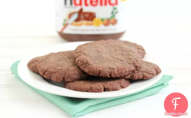 Três Ingredientes Nutella Cookies